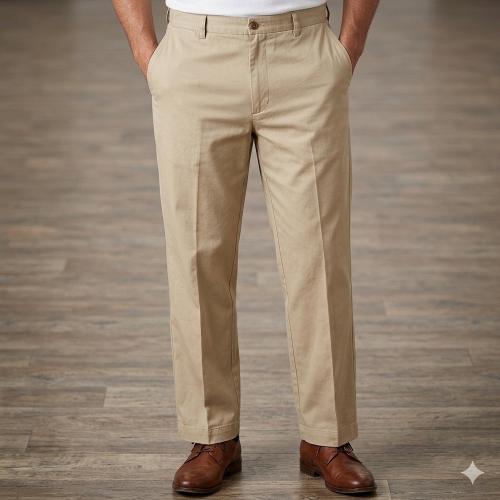 Filson Chino Pants Mens 36 Beige Cotton Twill Workwear Outdoor Straight Leg VTG